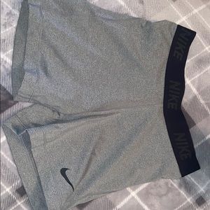 light grey nike spandex